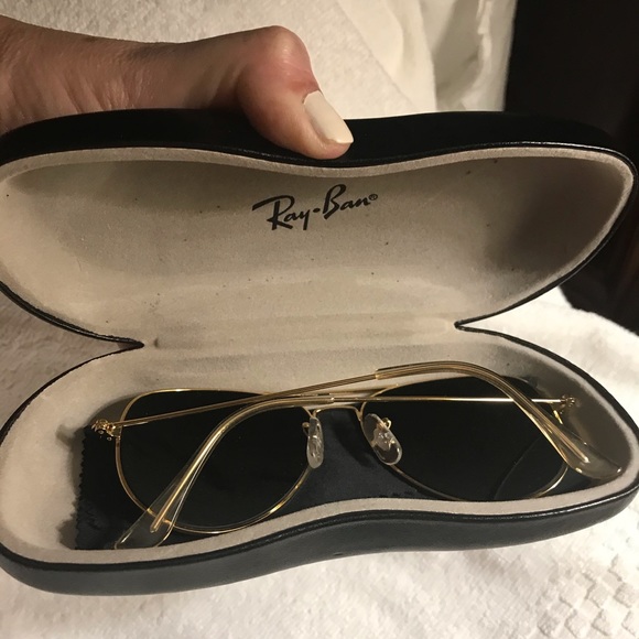 New Ray - Ban Aviator mirrored gold frame main image 6